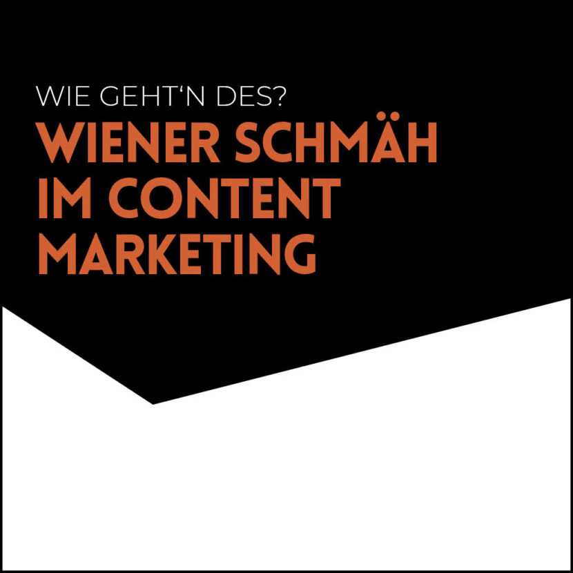 Coverbild Artikel Wiener Schmäh im Content Marketing